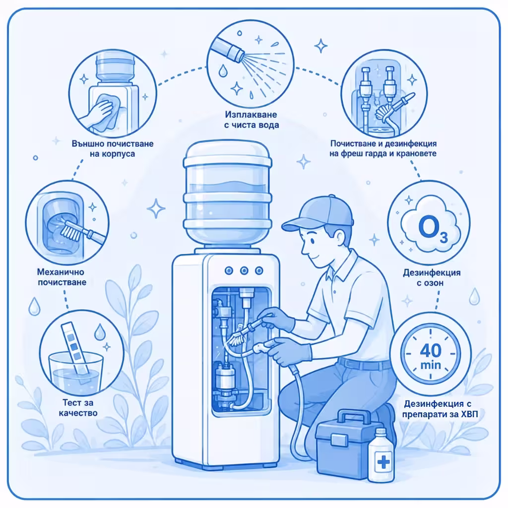 7-step disinfection process