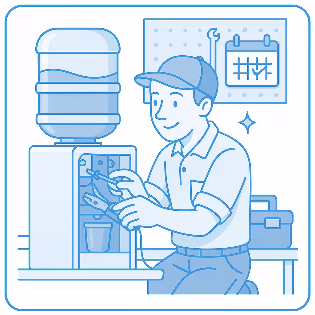 Service center pictogram